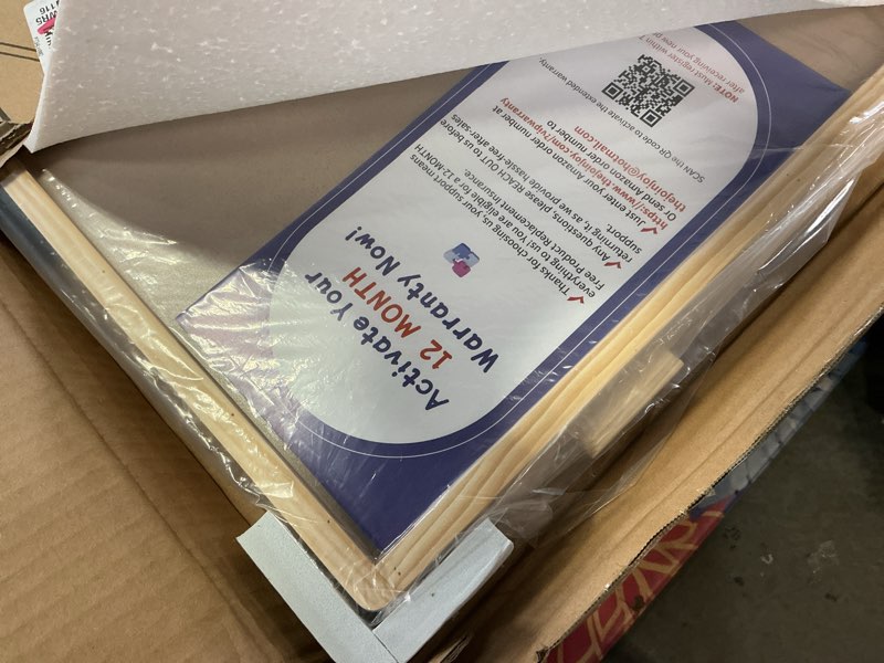 Condition photo showing Good Condition for Join&Joy 1500 Piece Puzzle Board Pro, with 6 Drawers & Cover, 34" x 25", Sort-Wise Colorful Felt Drawers, Wooden Jigsaw Puzzle Board, Birthday Gifts for Mom 1500 PIECES Multicolor