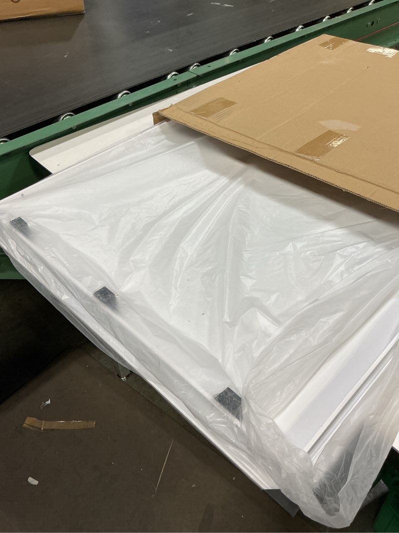 Condition photo showing Good Condition for access doors panel 24 x 24 inch aluminum alloy access door for drywall panel for wall and ceiling electrical and plumbing (white, 24 x 24 inch) white 24 x 24 inch