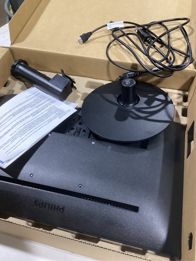 Condition photo showing Good Condition for Philips 221V8LB 22 inch Class Thin Full HD (1920 x 1080) Monitor, 100Hz Refresh Rate, VESA, HDMI x1, VGA x1, LowBlue Mode, Adaptive Sync, 4 Year Advance Replacement Warranty 22" FHD VA Panel 100Hz