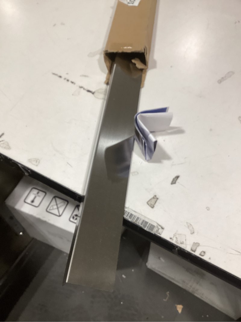 Condition photo showing Good Condition for 30" Slide-in Range Rear Filler Kit,Range Gap Filler, Stainless Steel Back Gap Cover for Stove, Stove Trim Kit Between Stove and Backsplash.