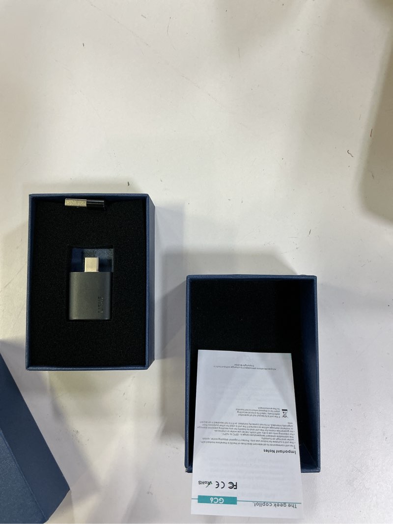 Condition photo showing New/Like New for Wireless CarPlay Adapter for Apple iPhone 2026 Upgrade, Converts Factory Wired to Wireless, No Delay, Stable Connection, Mini Apple Carplay Wireless Adapter for iOS 10+ and Car from 2018+,USB/Type C GC3