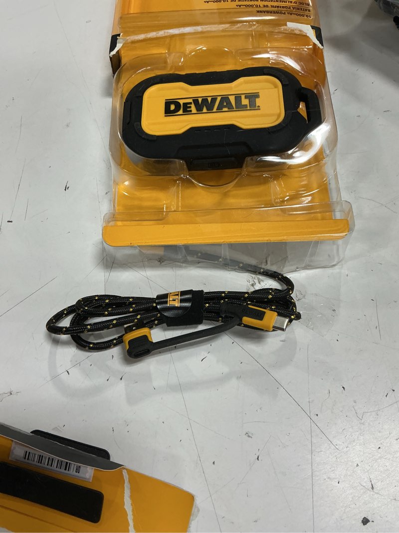 Condition photo showing Good Condition for dewalt type c, usb a power bank 2-ports