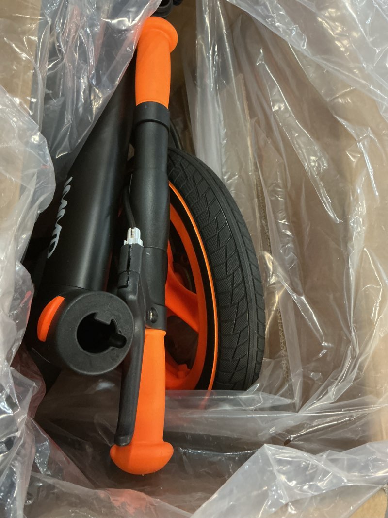 Condition photo showing Good Condition for JMMD 6 in 1 Toddler Bike with Push Handle for Kids 18-60 Months, 12" Foldable Balance Bike with Training Wheels, Pedals, Brakes, Kickstand, Push Tricycle Toddler Gift & Toys for Boy & Girl Orange Large