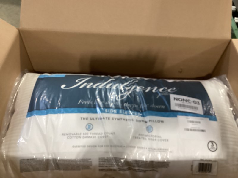 Condition photo showing Good Condition for Indulgence Side Sleeper Pillow by Isotonic 36"x20" King King (Pack of 1)