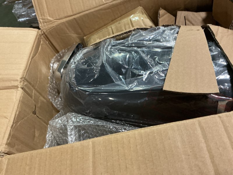 Condition photo showing New/Like New for Aifeel Stand Mixer, 8.5QT+ 6QT Two Stainless Steel Bowls Electric Food Mixer, 7 in 1 Multifunctional Kitchen Mixer with Dough Hook, Whisk, Beater, Meat Grinder,Pasta & Cookie Maker-Black