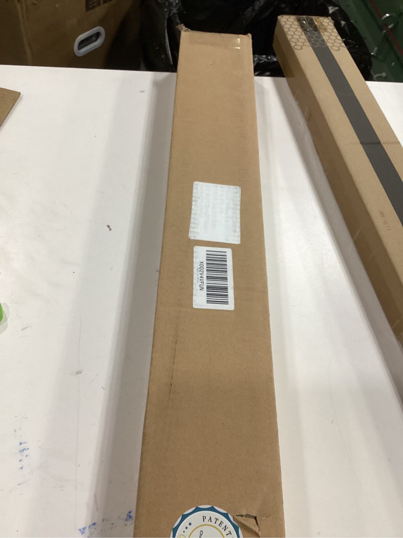 Condition photo showing New/Like New for Changshade Cordless Cellular Shades, Blackout Honeycomb Shades for Windows, Pull Down Pleated Blinds, Easy to Install for Indoor Windows and French Doors,27" W x 48" H, Black Blackout Black 27"W x 48"H