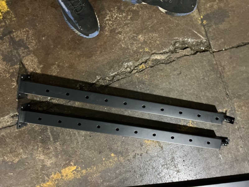 Condition photo showing Good Condition for vevor 2-pack cable railing post, 36x1x2 in horizontal-hole deck railing post with pre-drilled holes