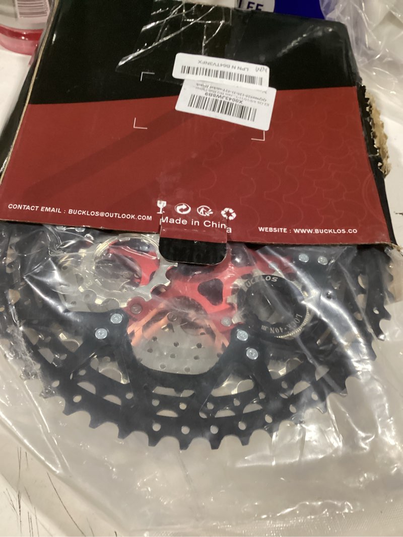Condition photo showing Good Condition for bucklos 8/9/10/11/12 speed cassette ultra-light 11-25/28/32/34/36/40/42/46/50/52t bike cassette fit mountain bike/road bike/xc/dh/am,compatible with shimano sram hg hub driver… 12 speed-11-52t