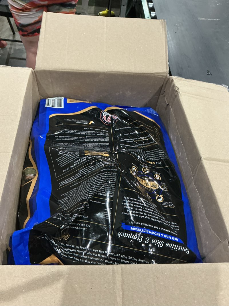 Condition photo showing Good Condition for victor super premium dog food — sensitive skin and stomach — beef meal & brown rice recipe dry kibble — gluten free, no chicken, ideal for dogs with allergies — adult and puppy food, 30 lb beef 30 pound (pack of 1)