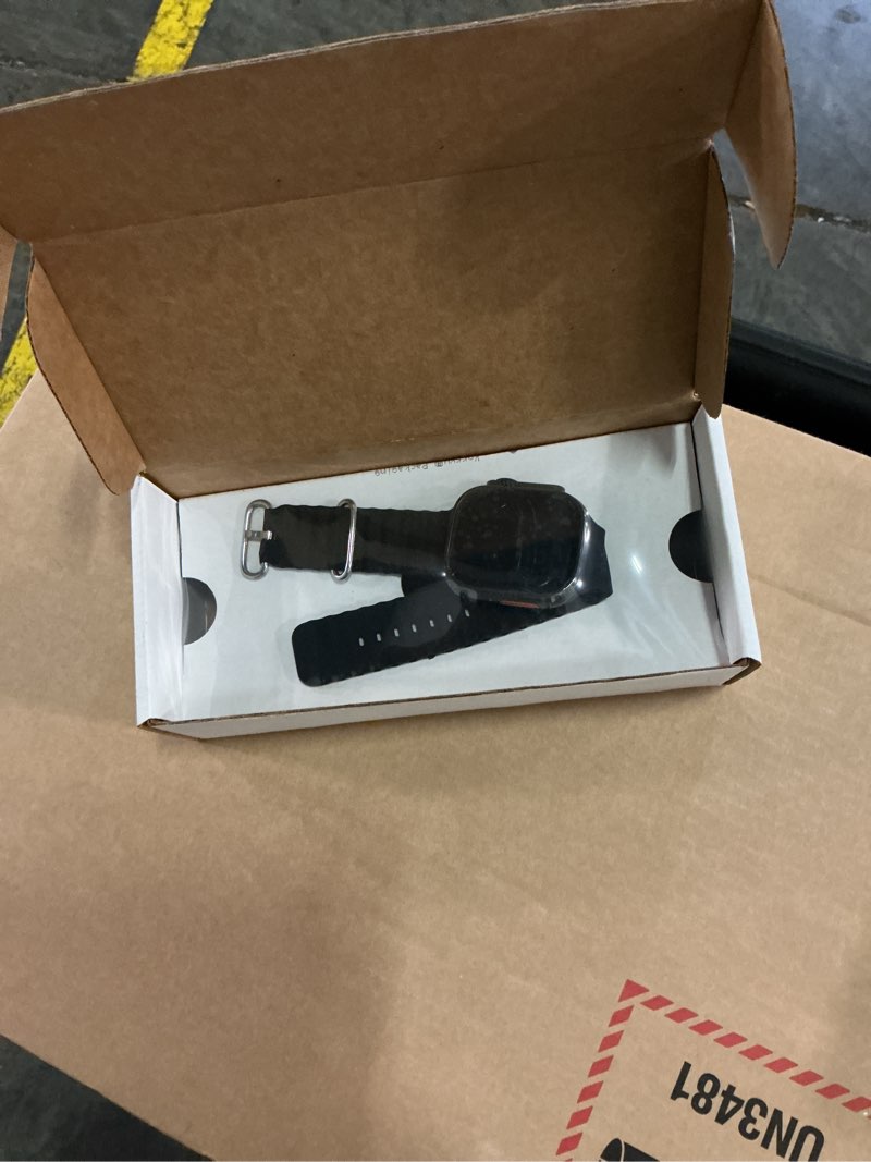 Condition photo showing Good Condition for apple watch ultra 2 (gps + cellular, 49mm) - black titanium case with black ocean band (renewed)
