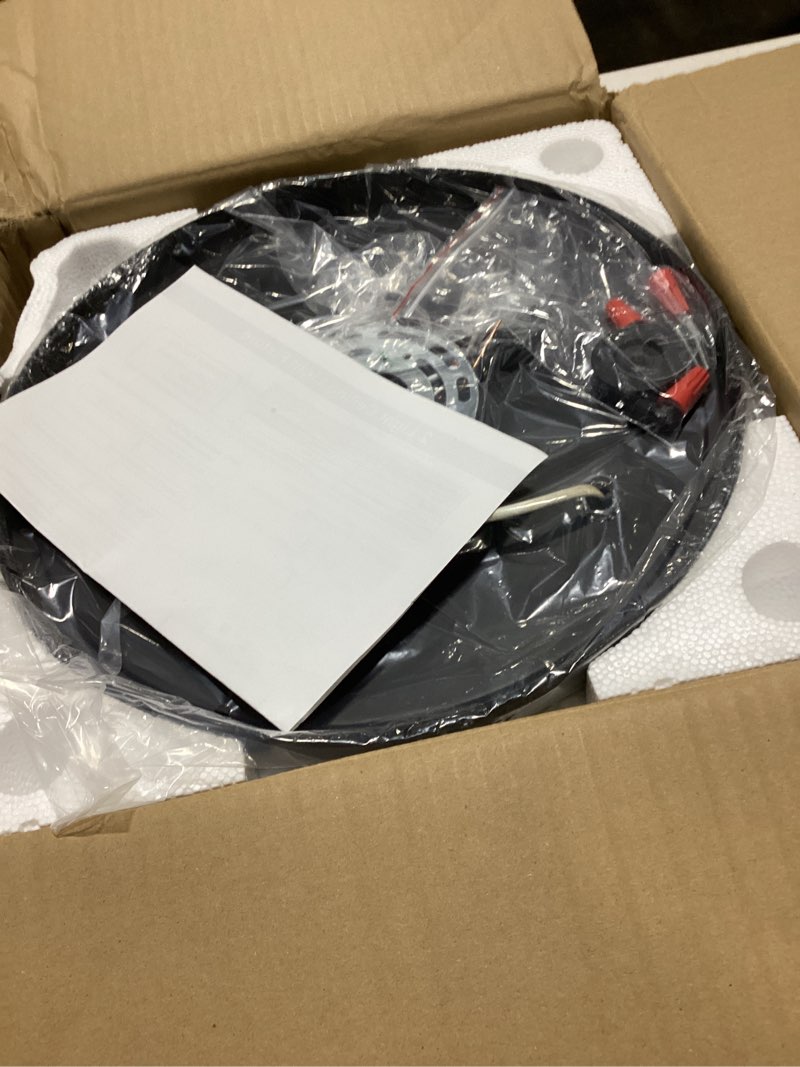Condition photo showing Good Condition for black flush mount ceiling light fixtures, 2-light ceiling mount for farmhouse with seeded glass lampshade, industrial flush mount light fixture farmhouse for hallway, kitchen, entryway and foyer matte black