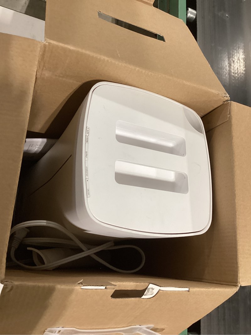 Condition photo showing Good Condition for Stadler Form’s Eva Humidifier with WiFi, External Humidity Sensor, Automatic Mode, for Rooms of up to 860 sq ft, Ultrasonic Nebuliser, Dimmable LEDs, Suitable for Fragrant Oil, White