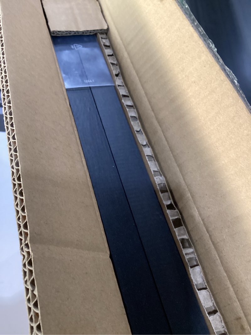 Condition photo showing Good Condition for 20x24 Poster Frame Set of 2, Display picture 16x20 with mat or 20x24 without Mat, Solid Wood Wall Gallery Frame, Wide Photo Frame for Wall Display-Black 20x24" Black wood grain