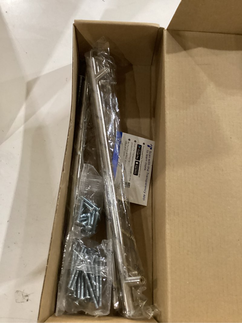 Condition photo showing As Is for ravinte 12-1/2 inch cabinet handles brushed nickel stainless steel kitchen cupboard hardware cabinet handles 10" hole center 10 pack