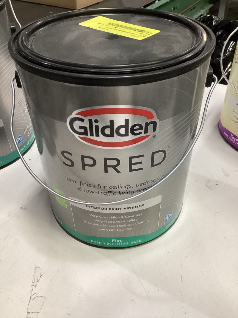 Condition photo showing Good Condition for 3.37 l  gala. ppg1147-6 jade jewel semi-gloss interior latex paint