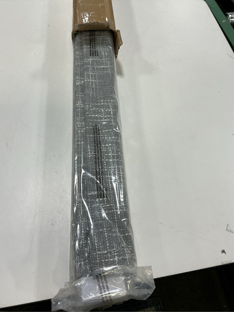 Condition photo showing Good Condition for LazBlinds No Tools No Drill Cordless Roman Shades for Windows, Blackout Thermal Insulated UV Blocking Window Blinds, Room Darkening Fabric Blinds for Indoor Windows, 32'' W x 48'' H, Grey Blackout - Grey 32" W x 48" H