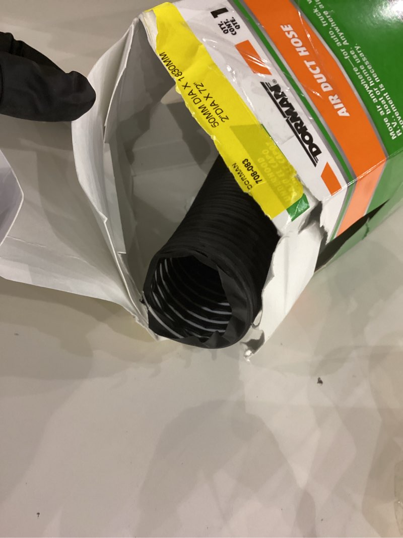 Condition photo showing Good Condition for Dorman 96002 HVAC Vent Hose - 2 Inch Diameter Universal Fit