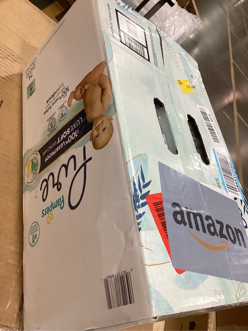 Condition photo showing Good Condition for pampers baby diapers - pure protection - size 2, 74 count, for up to 100% leakproof, premium plant-based skin protection