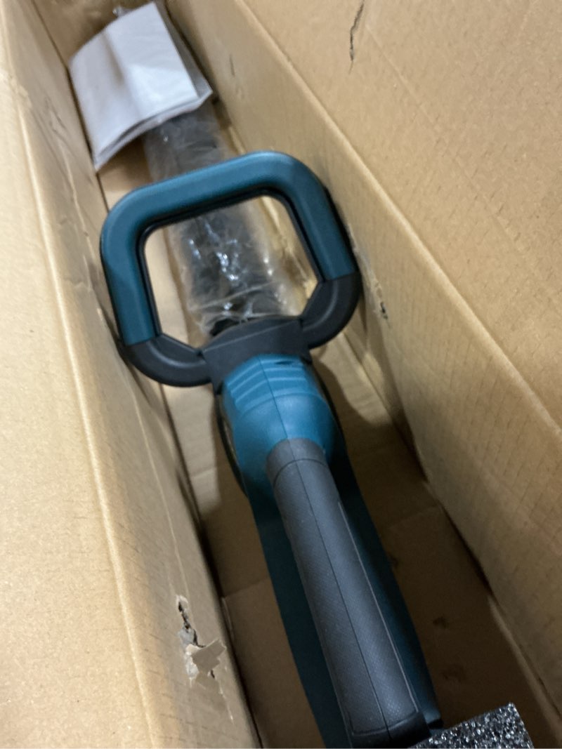 Condition photo showing New/Like New for cordless hedge trimmer for makita 18v battery, electric bush trimmer 20 inches dual-action, 4/5" cutting capacity handheld shrub pruning trimmer for garden, grass, lawn(no battery)