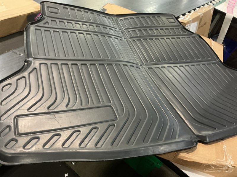 Condition photo showing Good Condition for t tgbros cargo mat for jeep grand cherokee 2022-2025 2026 all weather cargo trunk mat cargo liner back seat cover protector tpe black non-slip 3pcs (5 seats include 4xe, not for l) 22-26 |grand cherokee| cargo mat & backrest mat