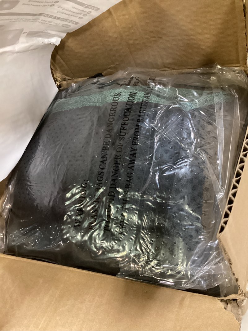 Condition photo showing Good Condition for Hollypet Orthopedic Rectangle Dog Bed for Small Dogs, Supportive Egg-Crate Foam Pet Beds with Removable Washable Waterproof Cover and Non-Slip Bottom, Green, 23" L x 19" W x 8.5" Th 23"L x 19"W x 8.5"Th Green