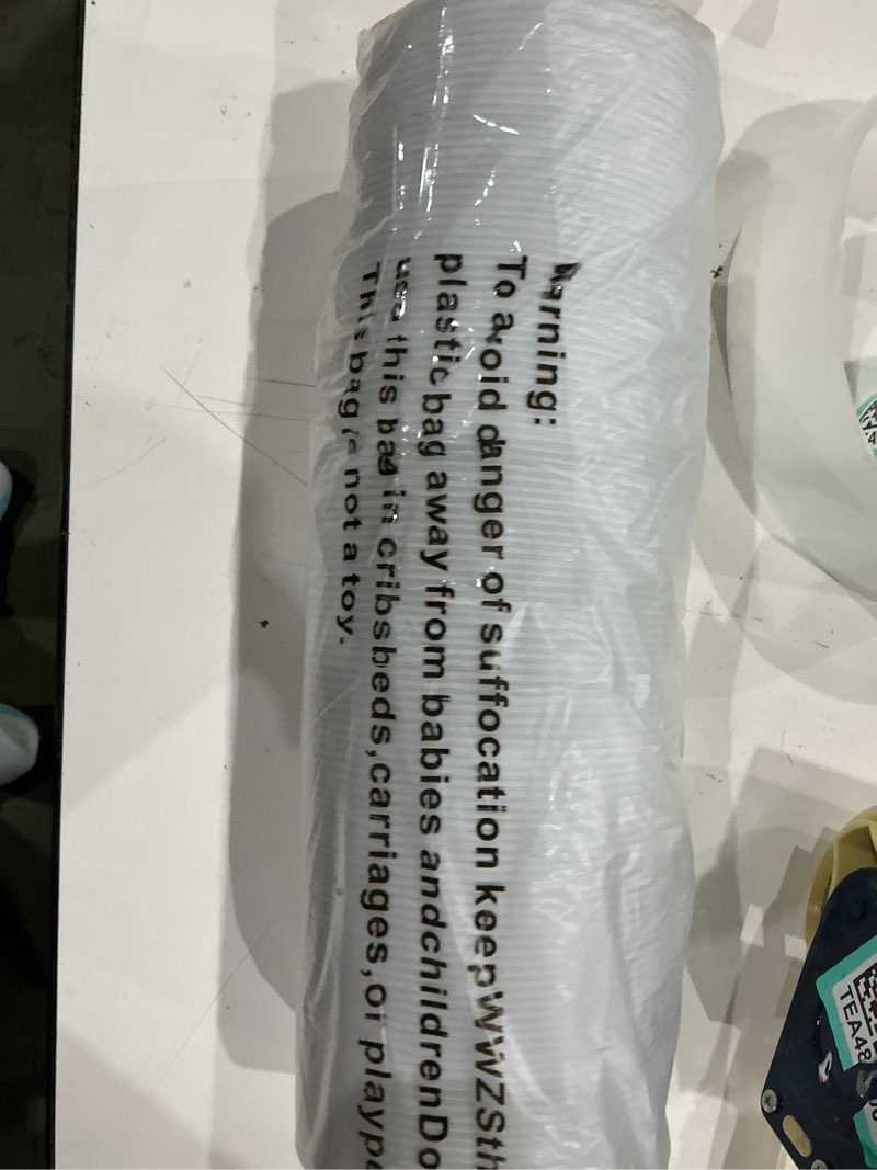 Condition photo showing As Is for air conditioner exhaust vent hose - 5.1" diameter, 80" length, portable counter-clockwise thread air vent compatible with honeywell, whynter, frigidaire, lg, delonghi toshiba, delonghi, jhs 5.1" exhaust hose-counterclockwise