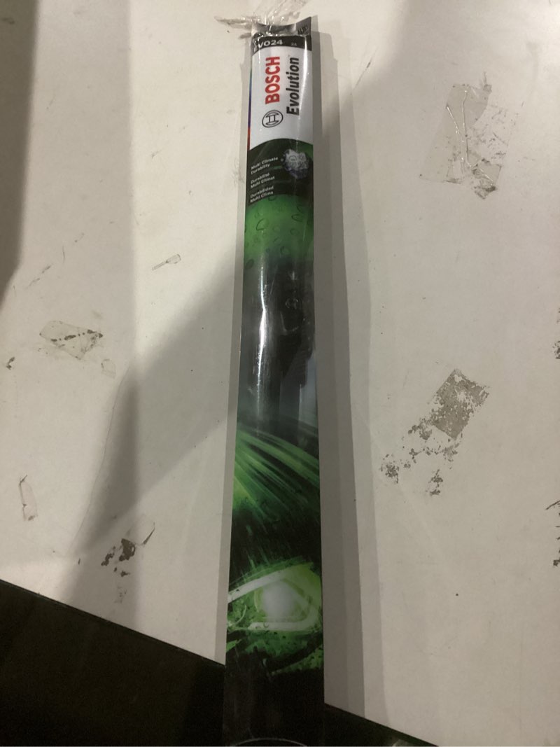 Condition photo showing New/Like New for bosch evo24 evolution beam wiper blade; 24" - single evo24 (24")