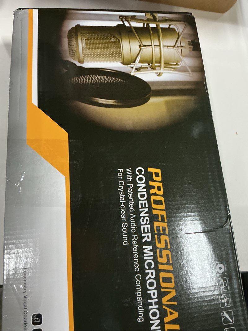 Condition photo showing New/Like New for SINWE Podcast Equipment Bundle,Audio Interface with Studio Condenser Microphone for Smartphone & PC,Plug-and-Play Live Sound Card,Perfect for Streaming, Singing, YouTube & Gaming