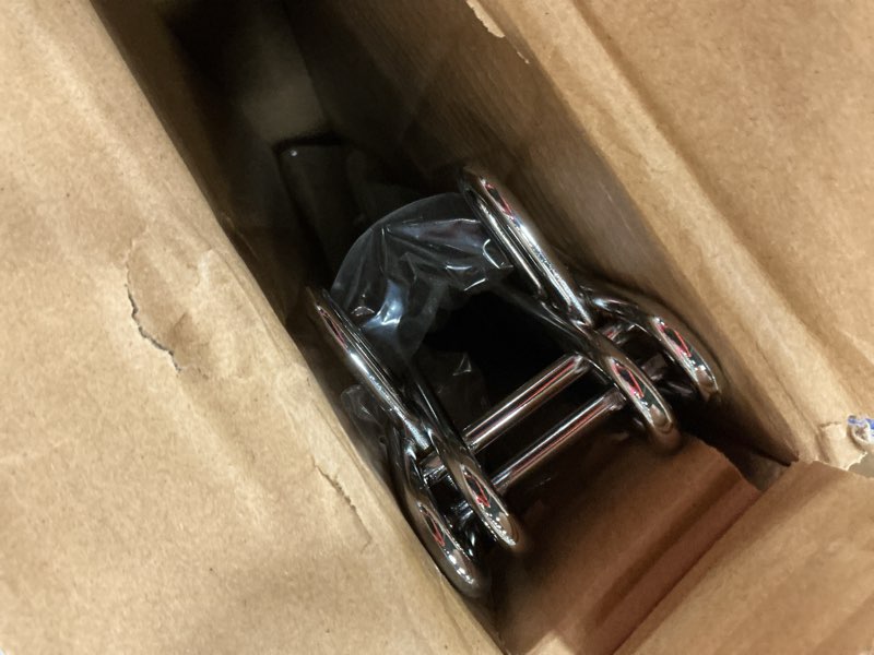 Condition photo showing Good Condition for nexel 24" fixed wall mount double wire shelf bracket, chrome finish 24 inch double