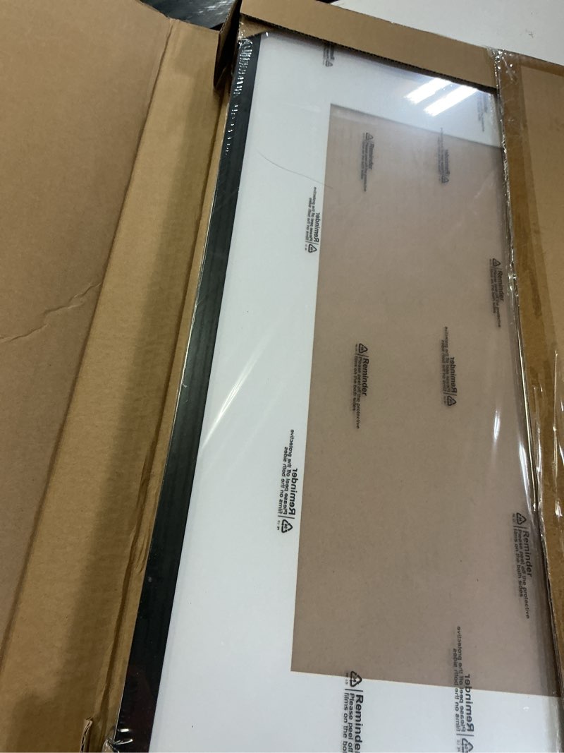 Condition photo showing Good Condition for fxojyvo a2 frame set of 3, display poster a3 with mat or a2 without mat, light weight and high transparent picture 16.5x23.4 frame for wall - 3 pack/black 3 a2/a3