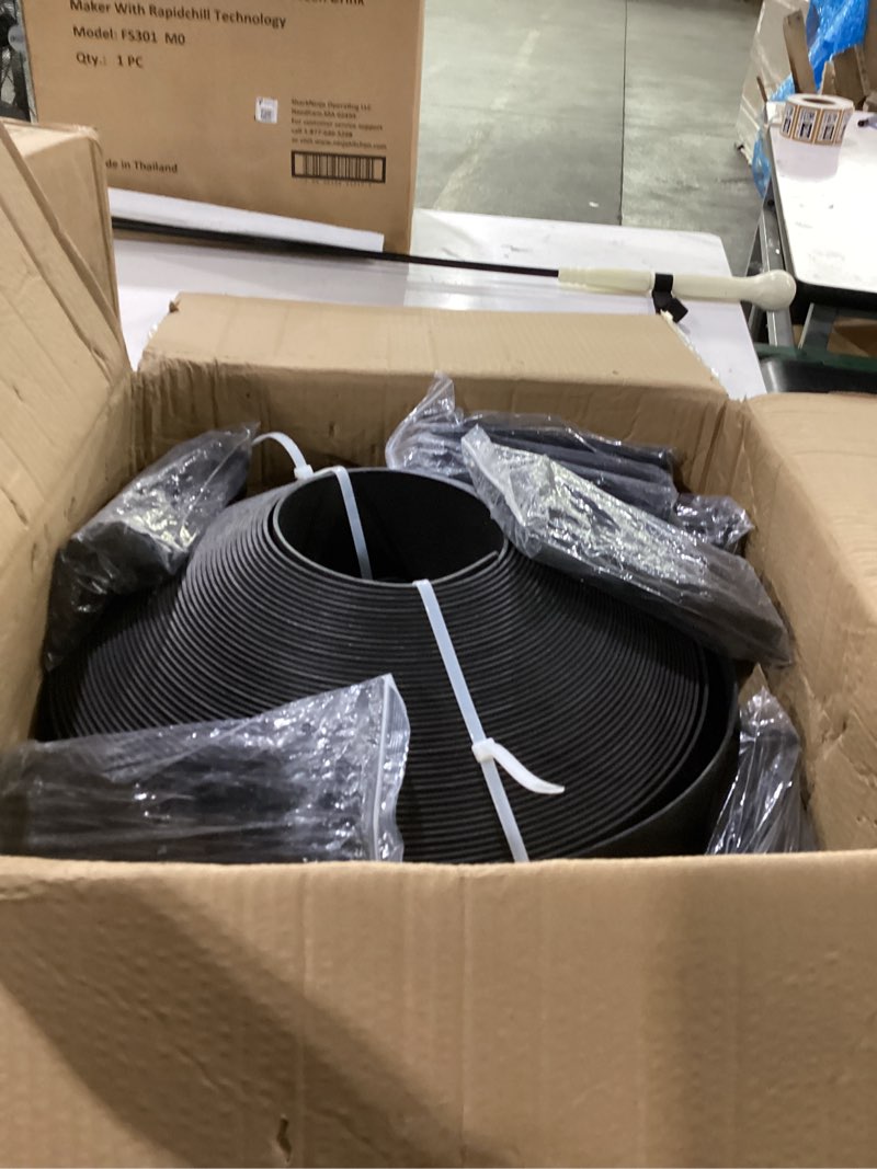 Condition photo showing Good Condition for similar to ***agtek 98ft plastic landscape edging kit 3inch height no-dig garden edging border lawn edging roll for flower bed lawn yard, black, with 60 anchoring spikes