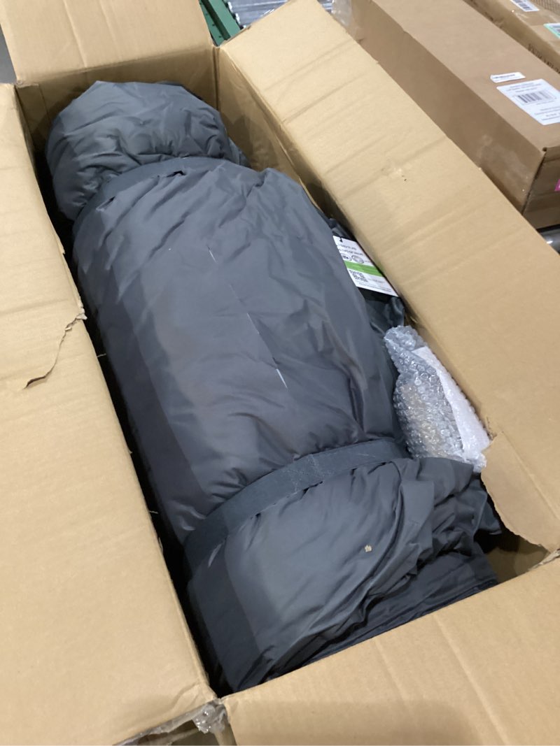 Condition photo showing New/Like New for Hikenture 4" Thick Self Inflating Sleeping Pad, Foam & Air Camping Mattress, 9.5 R-Value Insulated Sleeping Mat, Portable All Season Camping Pad for Tent, Car, Cot, Truck Queen (80"×60") Electric Pump