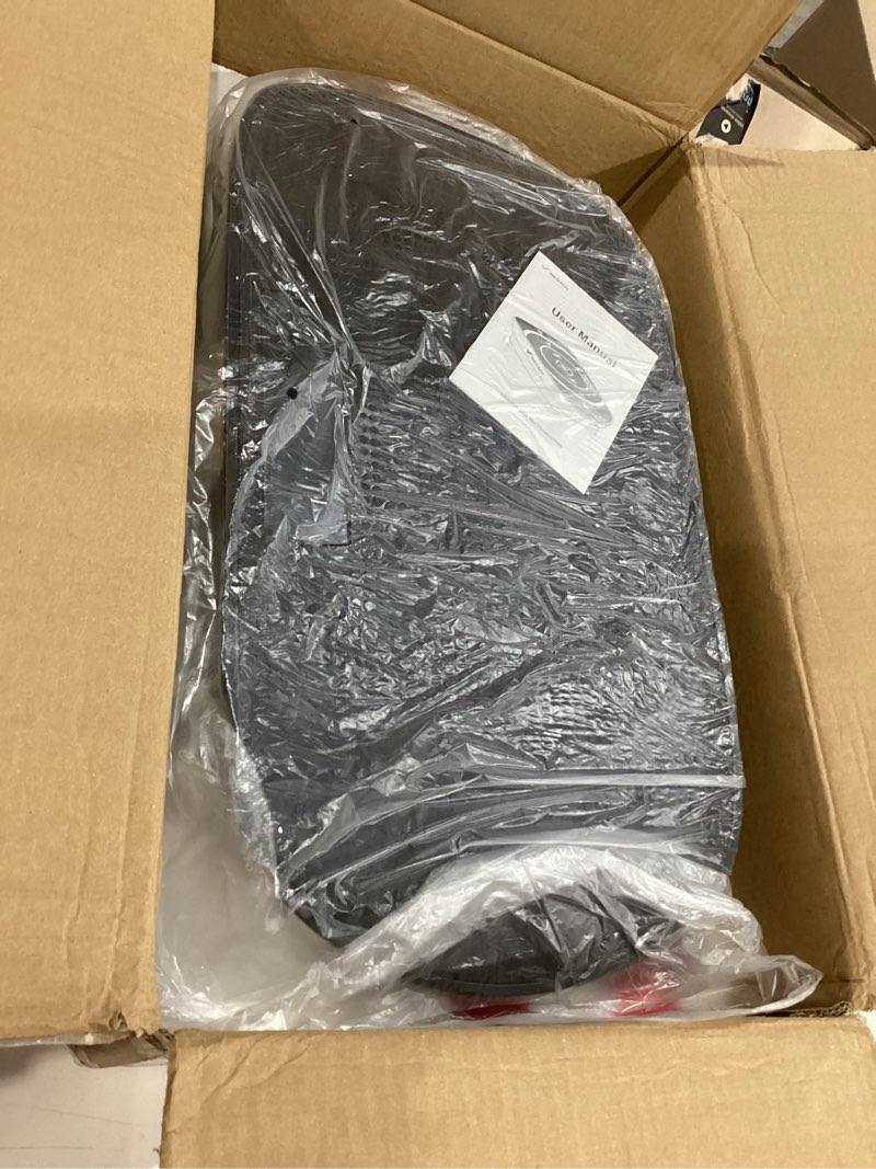 Condition photo showing Good Condition for merach vibration plate exercise machine, curved vibration plate for lymphatic drainage weight loss, vibrating plate with real-time calorie tracking on led display, workout equipment for home women men black
