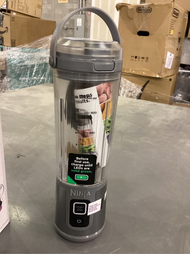 Condition photo showing As Is for Ninja Blast Portable Blender