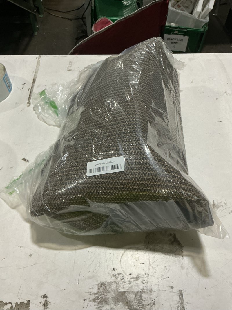 Condition photo showing New/Like New for shade&beyond 90% sun shade cloth with grommets, 10' x 10' pergola shade cover canopy, mesh tarp sun screens for patio, outdoor, garden, backyard, mocha