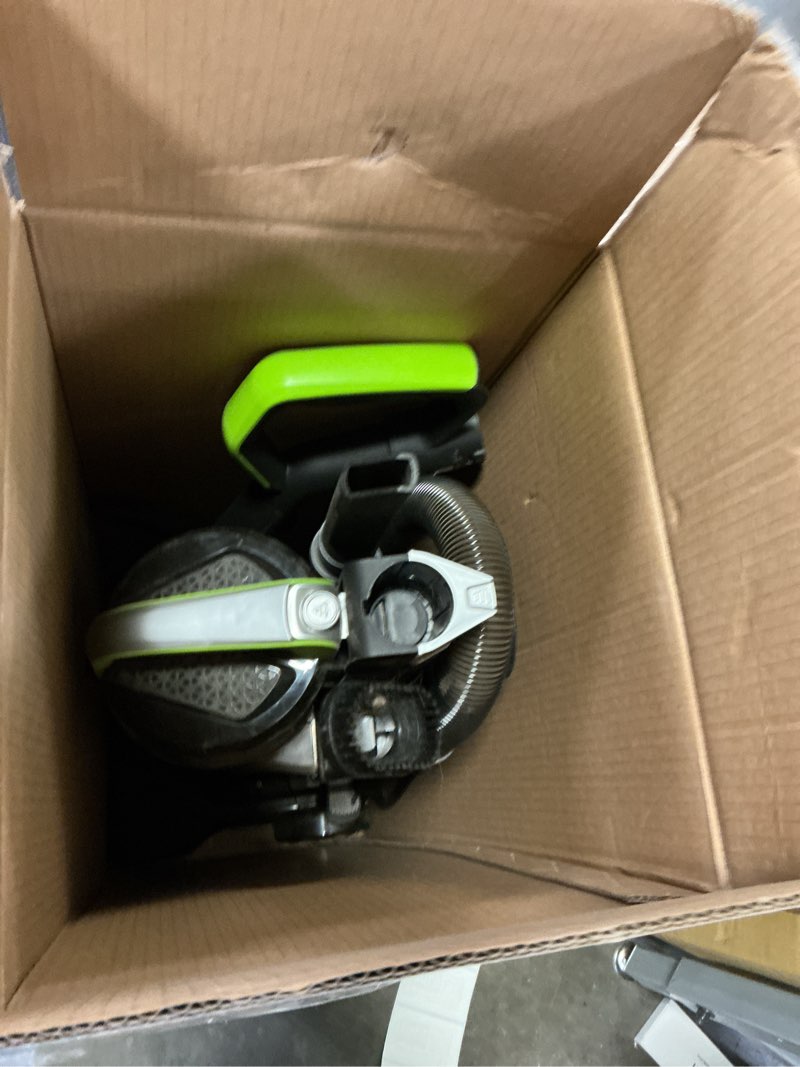 Condition photo showing As Is for Eureka Airspeed Ultra-Lightweight Compact Bagless Upright Vacuum Cleaner, NEU10AE4, Green Green AirSpeed NEU10AE4