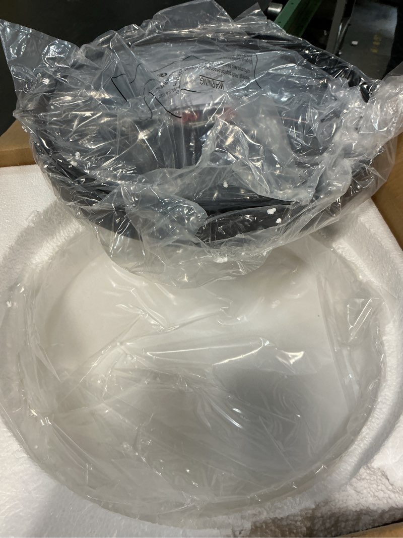 Condition photo showing Good Condition for 16 inch flush mount ceiling light, 3-light close to ceiling light fixtures with oil rubbed bronze finish for bathroom bedroom kitchen hallway, cl4822-3w-bk frosted class & oil rubber bronze 16 inch