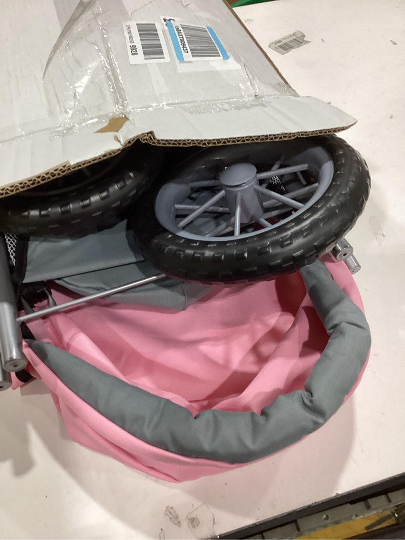 Condition photo showing Good Condition for Bayer Design Baby Doll Trendy Pram in Grey/Pink, 67 x 41 x 68 centimeters, 1300800