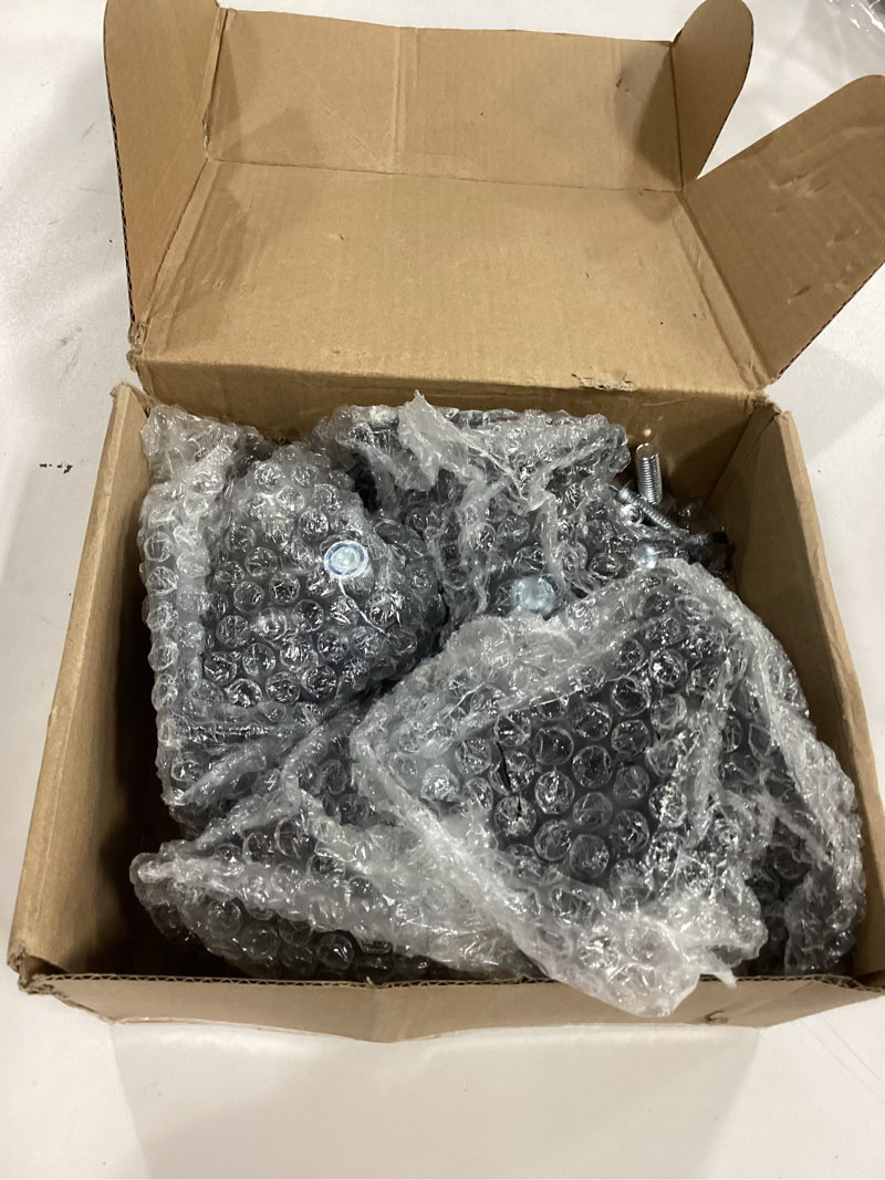 Condition photo showing Good Condition for W B D WEIBIDA 2-inch Plate Swivel Caster Wheels Set of 4 Heavy Duty, Load Capacity 2200lbs, Low Gravity Center Black Extra Width Caster with Brake, Durable & Quiet & Sturdy Nylon Wheels for Industrial Metal 2 inch