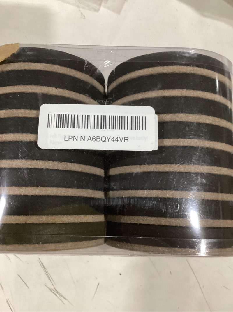 Condition photo showing Good Condition for Felt Furniture Sliders for Hardwood Floors X-PROTECTOR 16 PCS 3 ½” - Furniture Slider with Unique Design - Heavy-Duty Furniture Movers for Hard Surfaces - Felt Sliders - Move Your Furniture Easily! 16 PCS 3 1/2 inch (NEW)