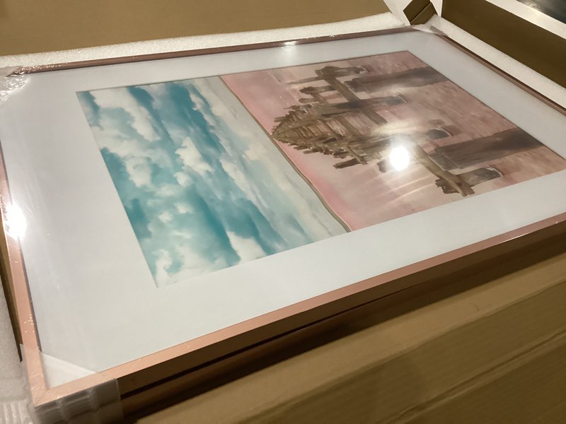 FLYJOE 16x24 Frame | 16x24 Poster Frame With Mat For 12x18 | Metal Aluminum Picture Frame With Tempe