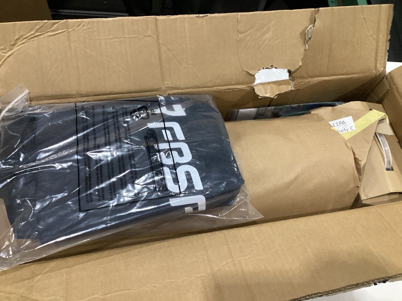 Condition photo showing Good Condition for FBSPORT Inflatable Air Gymnastics Mat Training Mats 4/8 inches Thickness Gymnastics Tracks for Home Use/Training/Cheerleading/Yoga/Water with Pump 6.6ft*3.3ft*4in(2*1*0.1m) Black