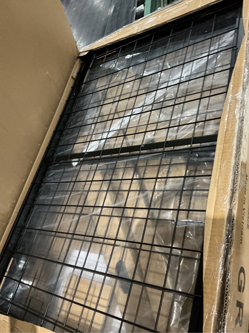 Condition photo showing Good Condition for fleximounts 3x6 overhead garage storage adjustable ceiling rack 72" length x 36" width x 40" height, 450lbs weight capacity, black