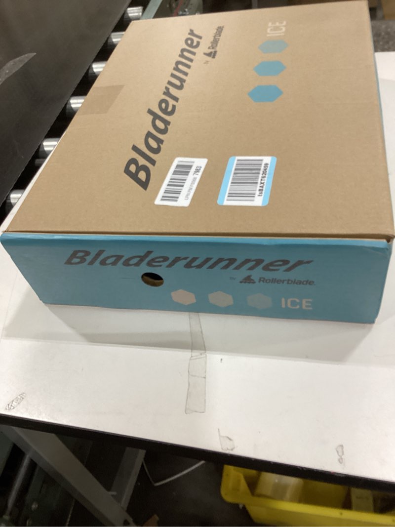 Condition photo showing As Is for Rollerblade Bladerunner Ice Igniter Mens, Black and Gray, Ice Skates 8