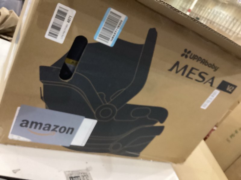 Condition photo showing As Is for UPPAbaby Mesa V2 Infant Car Seat/Easy Installation/Innovative SmartSecure Technology/Base + Robust Infant Insert Included/Direct Stroller Attachment/Greyson (Charcoal Mélange)