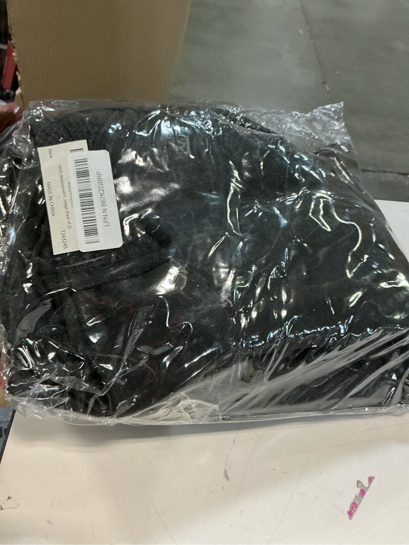 Condition photo showing Good Condition for tirol waterproof front seat covers high back seat cover bucket seat covers with multi-pockets for semi truck cars van suv pickup (pack of 2) black - 2 pack