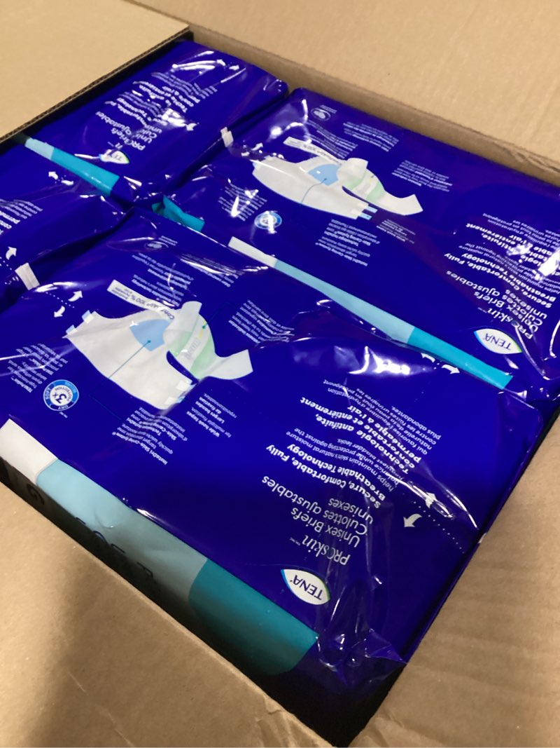 Condition photo showing Good Condition for Tena Incontinence Adult Diapers, Maximum Absorbency, Disposable Briefs, ProSkin - Large - 56 ct