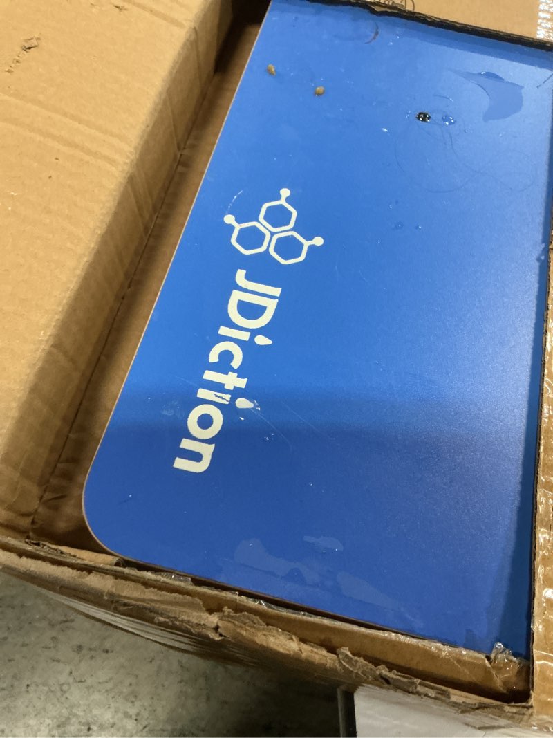 Condition photo showing As Is for Extra Large Resin Leveling Table for Epoxy - 22.8''x 15'' Resin Leveling Board Nonstick Surface, Adjustable Height & Angle Feet, Multipurpose No Installation Required Board for Crafting & Art