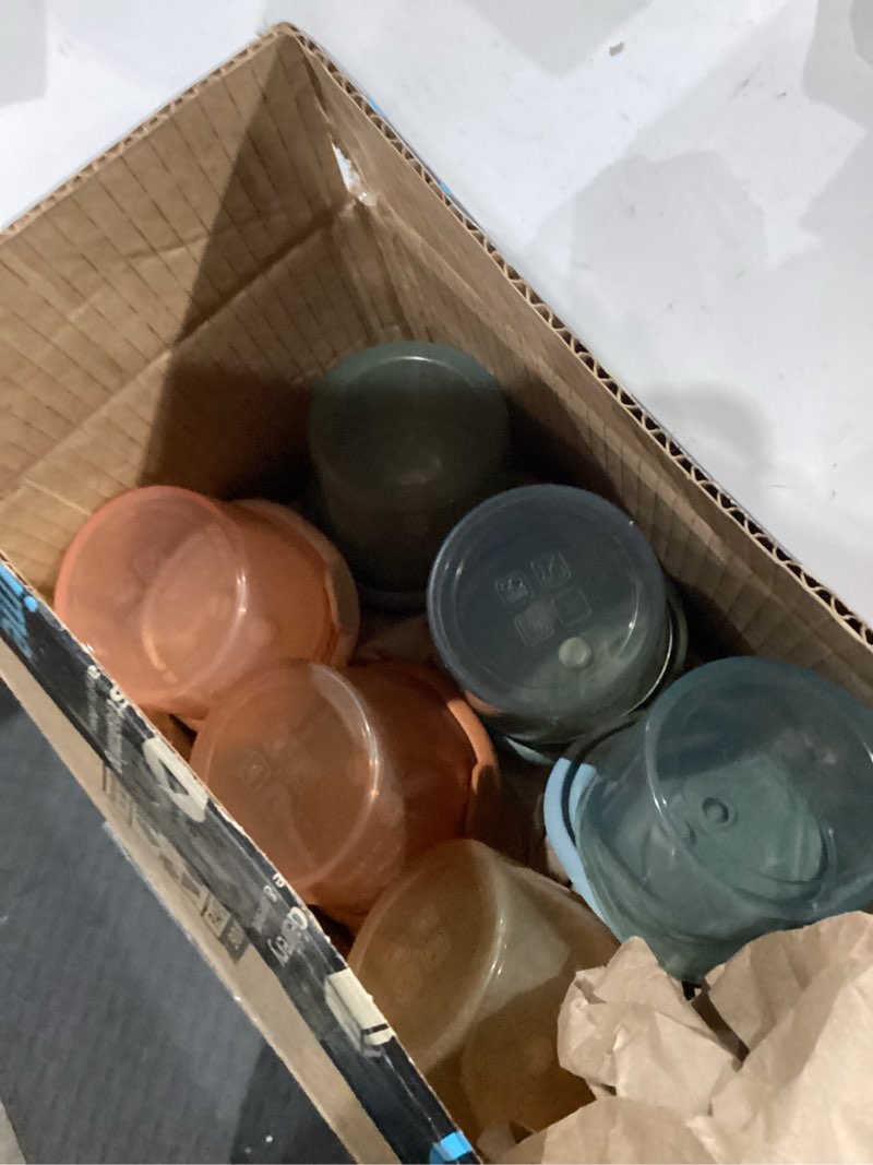 Condition photo showing Good Condition for Moonkie Silicone Baby Food Containers | 4 oz Baby Food Storage Jars with Airtight Lids | Reusable Baby Food Jars, Freezer,Microwave and Dishwasher Safe, Perfect for Infant & Toddler 6pack 4oz