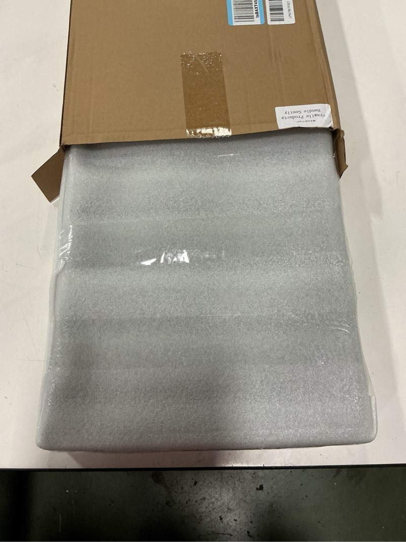 Condition photo showing New/Like New for Medal Display Frame Shadow Box 3 in 1 Marathon Medal and Photo Display Frame Case 17 x 12.5 Inch Black Wood Award Storage Box for Runners, Race Bibs All Sport Winner, Military Award(Black)